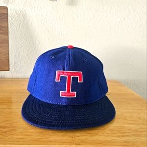 Texas Rangers vintage baseball hat fitted size 7 1/4.